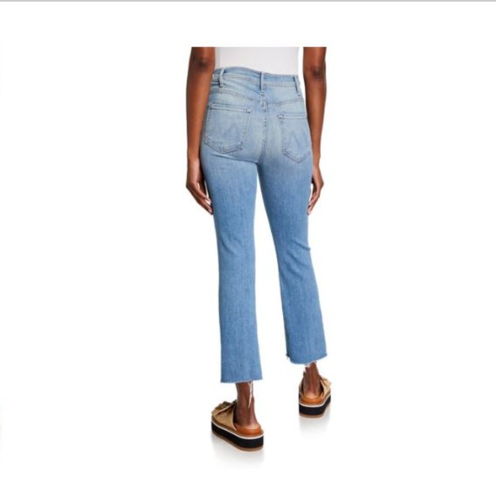 MOTHER NWT jeans, size 28, The Hustler Ankle Fray